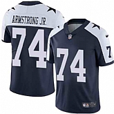 Nike Men & Women & Youth Cowboys 74 Dorance Armstrong Jr. Navy Throwback NFL Vapor Untouchable Limited Jersey,baseball caps,new era cap wholesale,wholesale hats